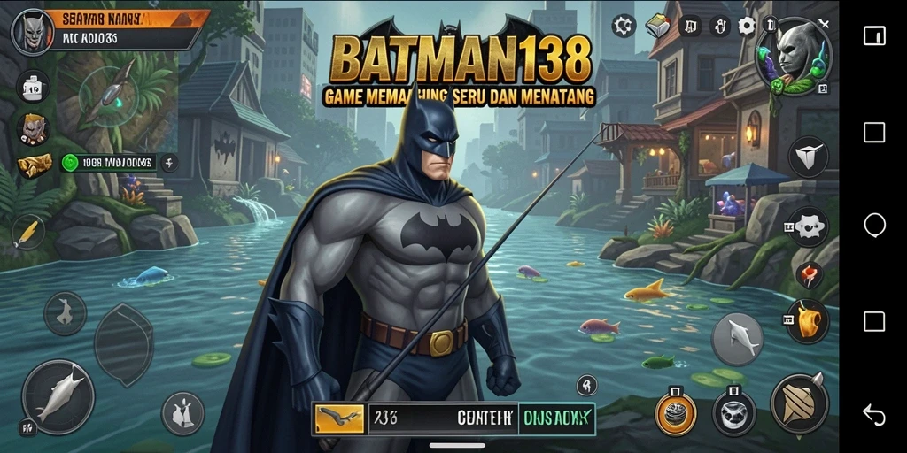 Tangkapan ikan yang memukau dalam gameplay BATMAN138.