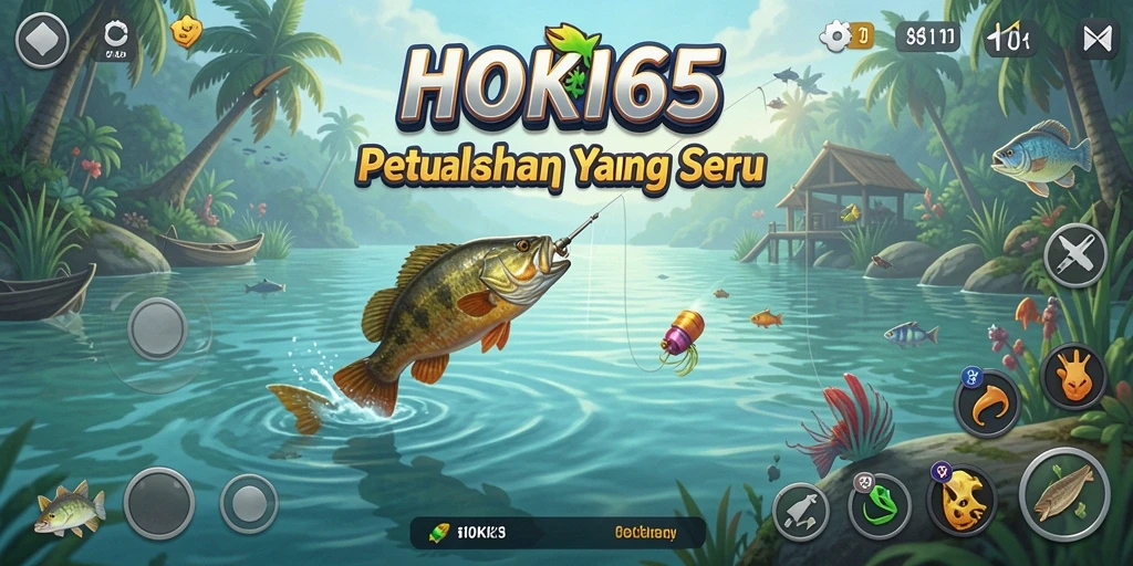 Tangkapan ikan yang menakjubkan di HOKI65 dengan grafik memukau.