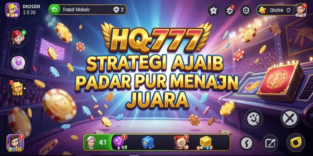 Tampilan gameplay <strong>HQ777</strong> yang seru dan menantang.