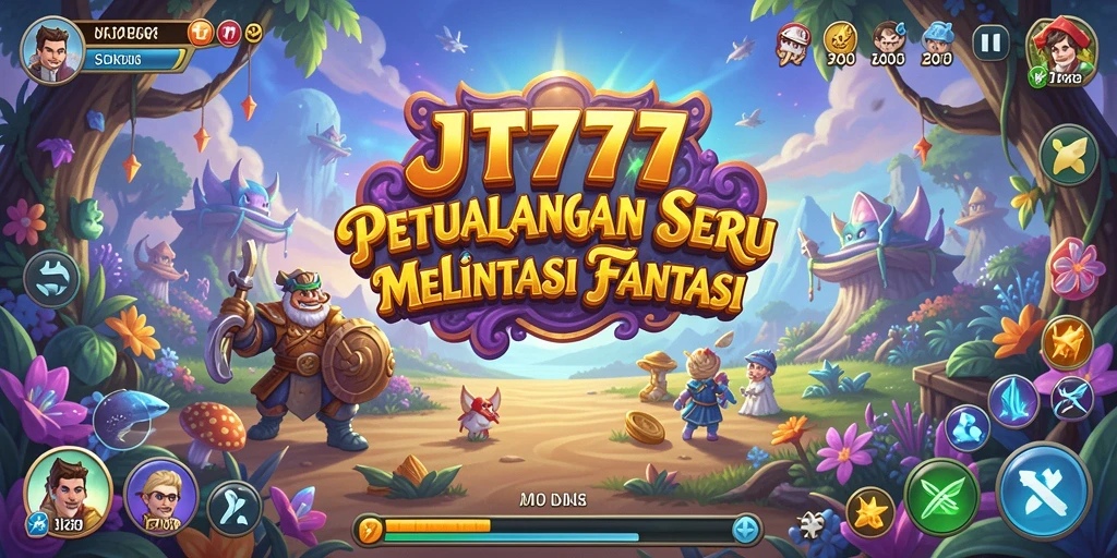 Tangkapan layar gameplay JT777 yang menampilkan aksi dan petualangan mendebarkan.