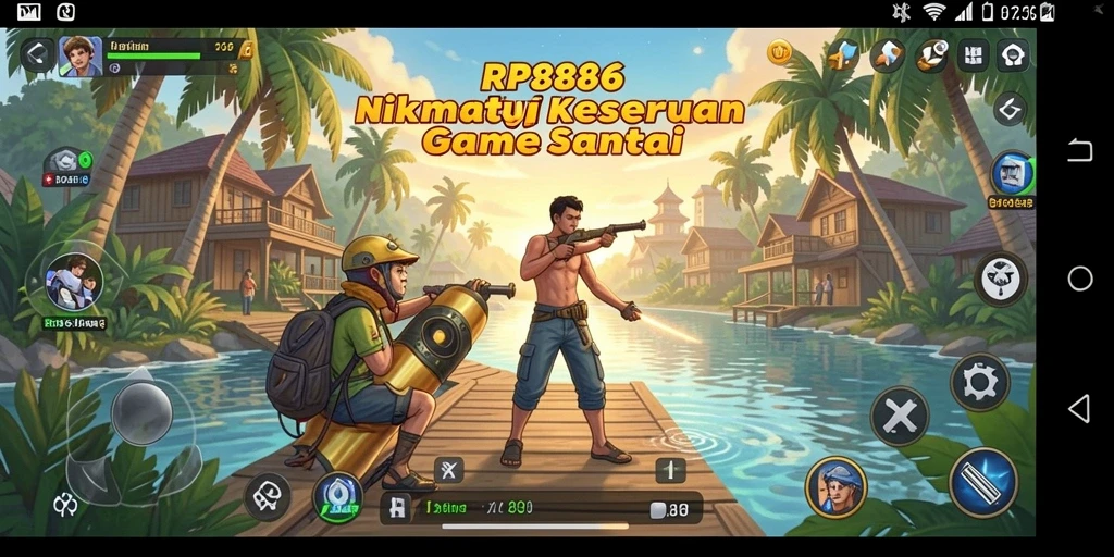 Screenshot menampilkan gameplay seru dari RP886 yang menarik.