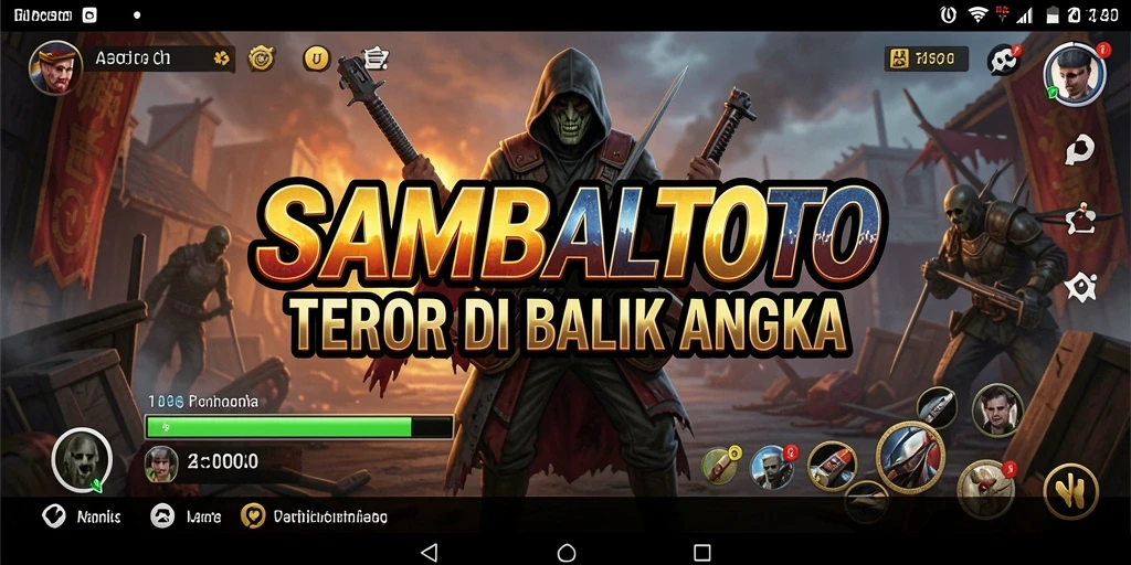 Screenshot gameplay SAMBALTOTO dengan suasana Horror yang mendalam.
