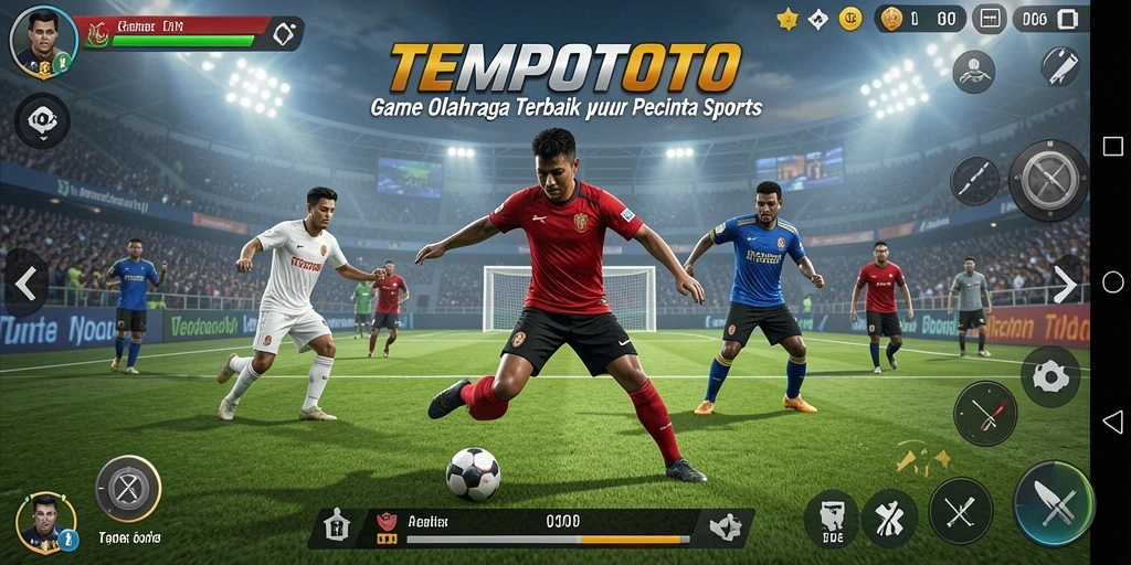 Tampilan menarik dari gameplay TEMPOTOTO yang penuh aksi.