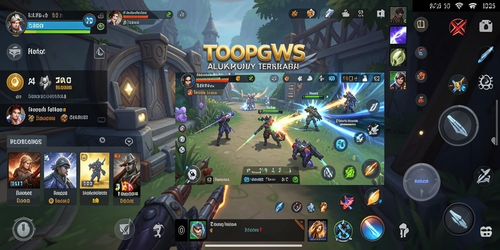 Tampilan screenshot TOOPGWS yang menunjukkan fitur pengingat dan pengaturan.